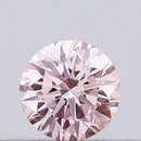 0.09ct Round Lab Grown Diamond (Colour Fancy Pink, Clarity VS2, Cut VG, IGI Certified)