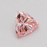 0.17ct Triangular Lab Grown Diamond (Colour Fancy Intense Pink, Clarity VVS1, IGI Certified)