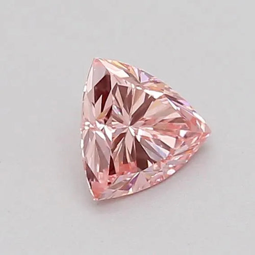 0.17ct Triangular Lab Grown Diamond (Colour Fancy Intense Pink, Clarity VVS1, IGI Certified)