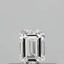 0.21ct Emerald Lab Grown Diamond (Colour D, Clarity SI1, IGI Certified)