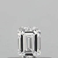 0.21ct Emerald Lab Grown Diamond (Colour D, Clarity SI1, IGI Certified)