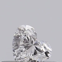 0.24ct Heart Lab Grown Diamond (Colour E, Clarity VVS2, IGI Certified)