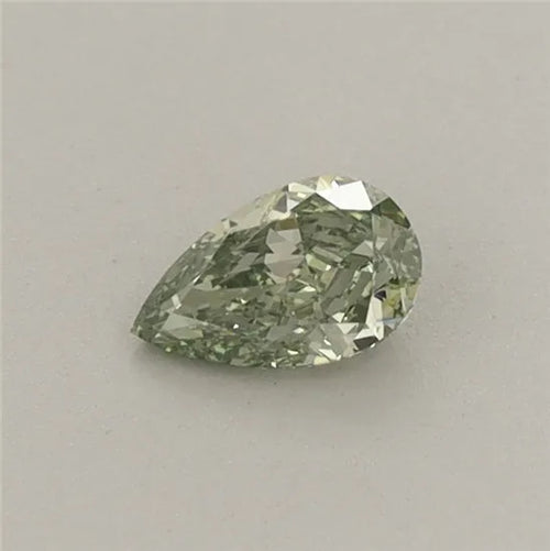 0.25ct Pear Lab Grown Diamond (Colour Fancy Intense Green, Clarity VVS2, IGI Certified)
