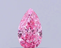 0.27ct Pear Lab Grown Diamond (Colour Fancy Vivid Pink, Clarity VS2, IGI Certified)