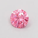 0.29ct Round Lab Grown Diamond (Colour Fancy Vivid Pink, Clarity VS1, Cut EX, IGI Certified)