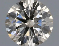 0.30ct Round Natural Diamond (Colour Very Light Brown, Clarity SI2, Cut GD, IGI Certified)