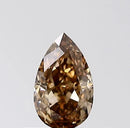 0.31ct Pear Natural Diamond (Colour Brown, Clarity VVS2, Cut VG, IGI Certified)