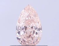 0.36ct Pear Lab Grown Diamond (Colour Fancy Brownish Pink, Clarity VS1, IGI Certified)