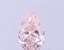 0.36ct Pear Lab Grown Diamond (Colour Light Brownish Pink, Clarity VVS2, IGI Certified)