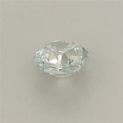 0.37ct Cushion modified Lab Grown Diamond (Colour Fancy Light Green, Clarity VS1, IGI Certified)