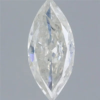 0.40ct Marquise Natural Diamond (Colour H, Clarity I2, Cut VG, IGI Certified)