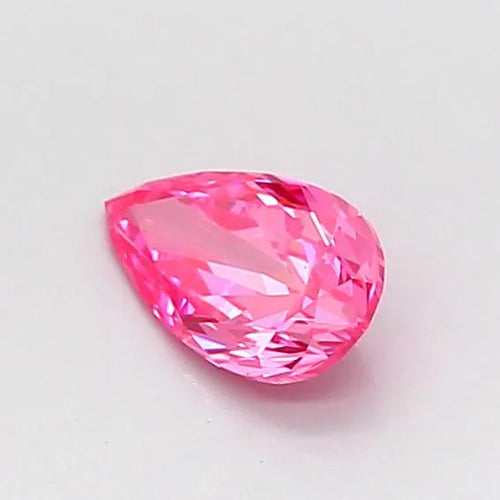0.40ct Pear Lab Grown Diamond (Colour Fancy Vivid Pink, Clarity VS2, IGI Certified)