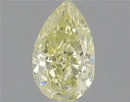 0.42ct Pear Natural Diamond (Colour Fancy Light Yellow, Clarity I2, GIA Certified)