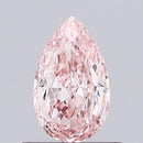 0.46ct Pear Lab Grown Diamond (Colour Fancy Intense Pink, Clarity VS2, IGI Certified)