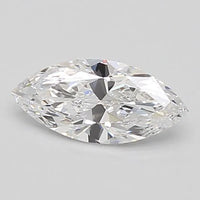 0.47ct Marquise Lab Grown Diamond (Colour D, Clarity VVS2, Cut EX, IGI Certified)