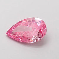 0.49ct Pear Lab Grown Diamond (Colour Fancy Vivid Pink, Clarity VVS2, IGI Certified)
