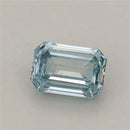 0.52ct Emerald Lab Grown Diamond (Colour Fancy Intense Blue, Clarity VS2, IGI Certified)