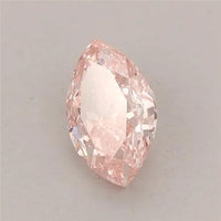 0.53ct Marquise Lab Grown Diamond (Colour Fancy Vivid Pink, Clarity VS2, IGI Certified)