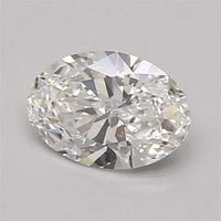 0.55ct Oval Lab Grown Diamond (Colour D, Clarity VVS1, Cut VG, IGI Certified)