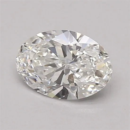 0.55ct Oval Lab Grown Diamond (Colour D, Clarity VVS1, Cut VG, IGI Certified)