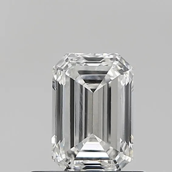 0.57ct Emerald Lab Grown Diamond (Colour G, Clarity VVS2, IGI Certified)