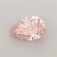 0.57ct Pear Lab Grown Diamond (Colour Fancy Vivid Pink, Clarity VS2, IGI Certified)