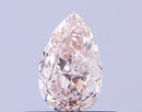 0.58ct Pear Lab Grown Diamond (Colour Fancy Light Pinkish Brown, Clarity VS1, IGI Certified)