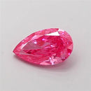 0.58ct Pear Lab Grown Diamond (Colour Fancy Vivid Pink, Clarity VS2, IGI Certified)