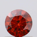 0.63ct Round Lab Grown Diamond (Colour Fancy Vivid Red, Clarity VS1, Cut EX, SGL Certified)