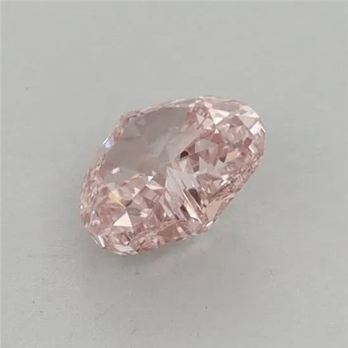 0.68ct Heart Lab Grown Diamond (Colour Fancy Intense Pink, Clarity VVS2, IGI Certified)