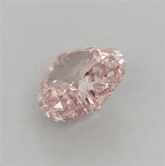 0.68ct Heart Lab Grown Diamond (Colour Fancy Intense Pink, Clarity VVS2, IGI Certified)