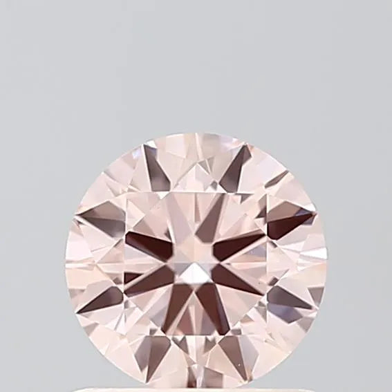 0.70ct Round Lab Grown Diamond (Colour Fancy Pink, Clarity VS1, Cut ID, IGI Certified)