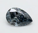 0.80ct Pear Lab Grown Diamond (Colour Fancy Gray Blue, Clarity VVS1, IGI Certified)