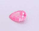 0.86ct Pear Lab Grown Diamond (Colour Fancy Vivid Pink, Clarity VS2, IGI Certified)
