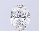 0.91ct Oval Lab Grown Diamond (Colour F, Clarity VS1, IGI Certified)