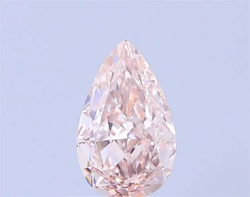 0.98ct Pear Lab Grown Diamond (Colour Fancy Light Pinkish Brown, Clarity VS1, IGI Certified)