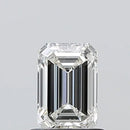 1.00ct Emerald Lab Grown Diamond (Colour F, Clarity VVS1, IGI Certified)