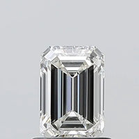 1.00ct Emerald Lab Grown Diamond (Colour F, Clarity VVS1, IGI Certified)