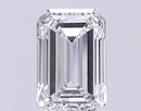 1.00ct Emerald Lab Grown Diamond (Colour F, Clarity VVS2, IGI Certified)