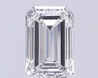 1.00ct Emerald Lab Grown Diamond (Colour F, Clarity VVS2, IGI Certified)