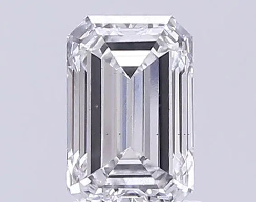 1.00ct Emerald Lab Grown Diamond (Colour F, Clarity VVS2, IGI Certified)