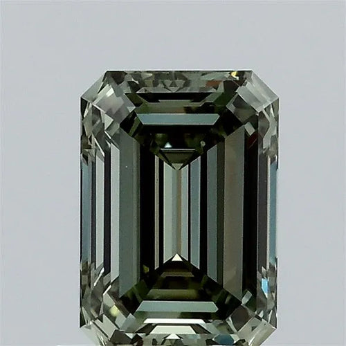 1.00ct Emerald Lab Grown Diamond (Colour Fancy Vivid Green, Clarity VVS2, IGI Certified)