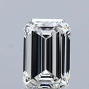 1.00ct Emerald Lab Grown Diamond (Colour G, Clarity VVS2, IGI Certified)