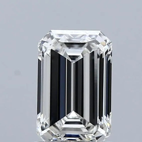 1.00ct Emerald Lab Grown Diamond (Colour G, Clarity VVS2, IGI Certified)
