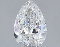 1.00ct Pear Lab Grown Diamond (Colour E, Clarity I1, IGI Certified)