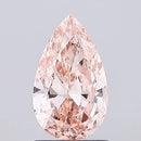 1.00ct Pear Lab Grown Diamond (Colour Fancy Brown Pink, Clarity SI1, IGI Certified)