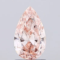 1.00ct Pear Lab Grown Diamond (Colour Fancy Brown Pink, Clarity SI1, IGI Certified)
