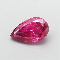 1.00ct Pear Lab Grown Diamond (Colour Fancy Vivid Pink, Clarity SI1, IGI Certified)