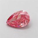 1.00ct Pear Lab Grown Diamond (Colour Fancy Vivid Pink, Clarity VS1, IGI Certified)