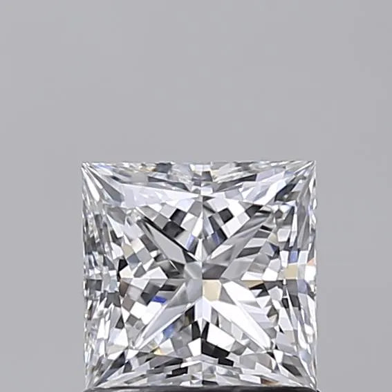 1.00ct Princess Lab Grown Diamond (Colour E, Clarity VVS1, Cut EX, IGI Certified)
